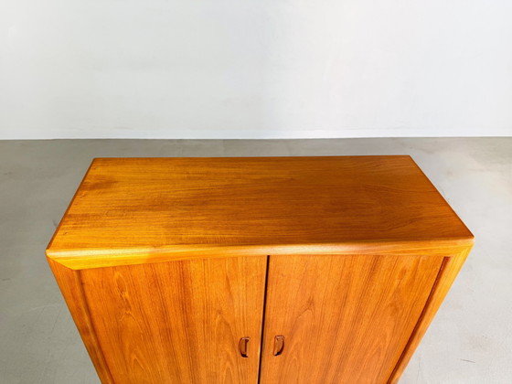 Image 1 of Mid - Century china cabinet Aco Møbler Axel Christensen teak