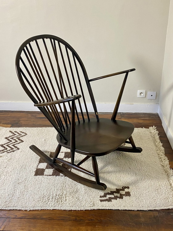 Image 1 of Rocking Chair Ercol, Lucian Ercolani, Year 1956 Ref Rocky