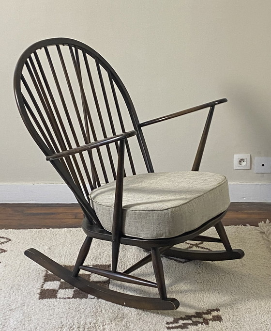 Image 1 of Rocking Chair Ercol, Lucian Ercolani, Year 1956 Ref Rocky