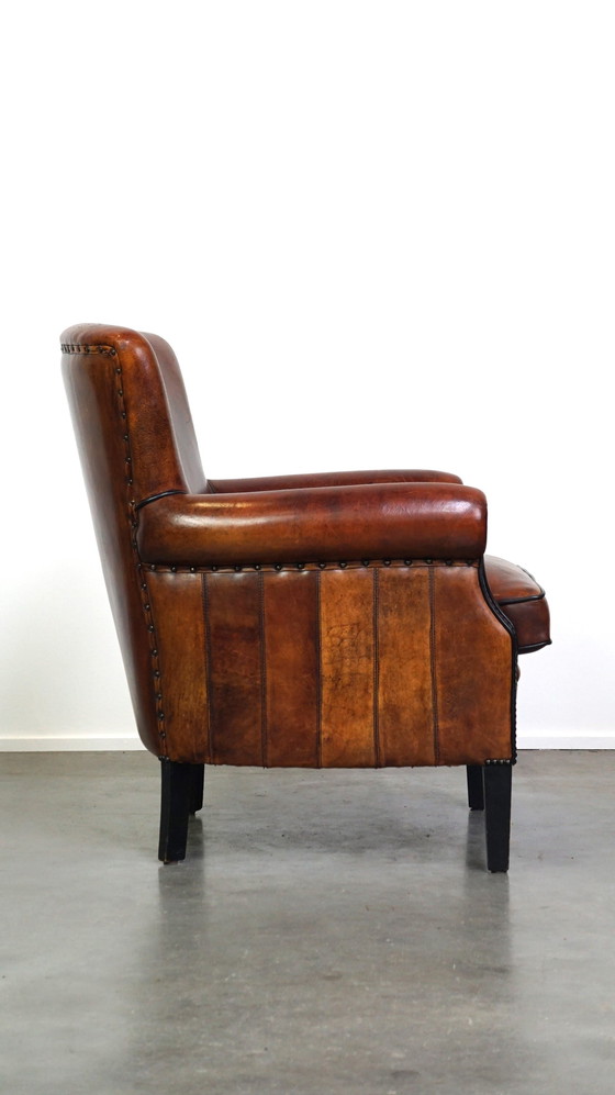 Image 1 of Fauteuil en peau de mouton/ fauteuil