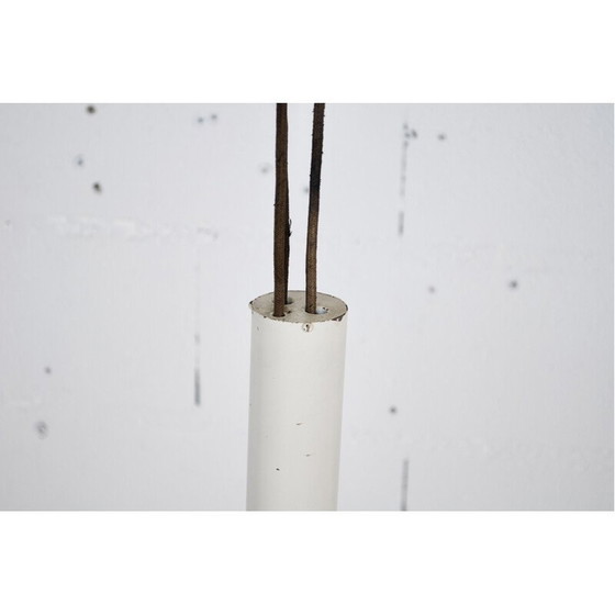 Image 1 of Vintage counterweighted ceiling light in lacquered steel by Florence Knoll for Knoll International, 1968
