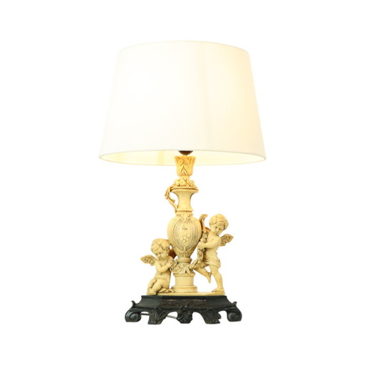 Italian Cherub Lamp A. Santini