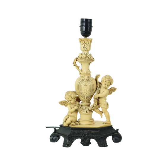 Image 1 of Italian Cherub Lamp A. Santini