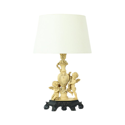 Italian Cherub Lamp A. Santini