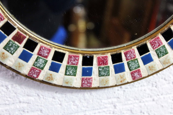 Image 1 of Specchio vintage con piastrelle, Germania anni '70 