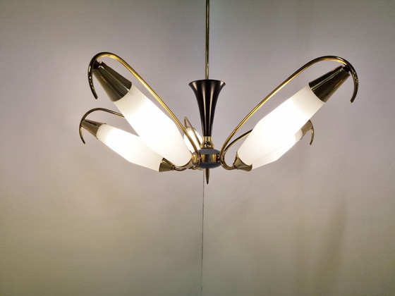 Image 1 of Mid century italian chandelier, 1960s