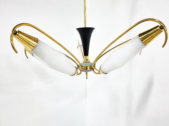 Image 1 of Mid century italian chandelier, 1960s