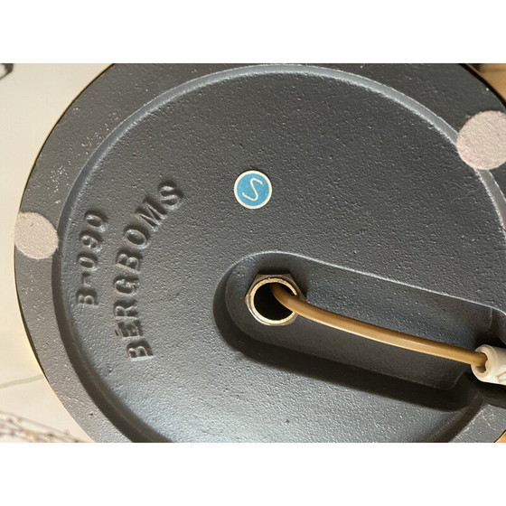 Image 1 of Lámpara de mesa de mediados de siglo en latón macizo de Eje Ahlgren para Bergboms, 1950