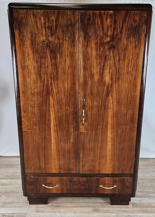 Armoire à deux portes Art Decò