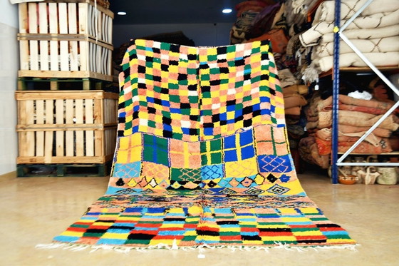 Image 1 of Vintage Moroccan Boujaad Rug 350 x 165 cm