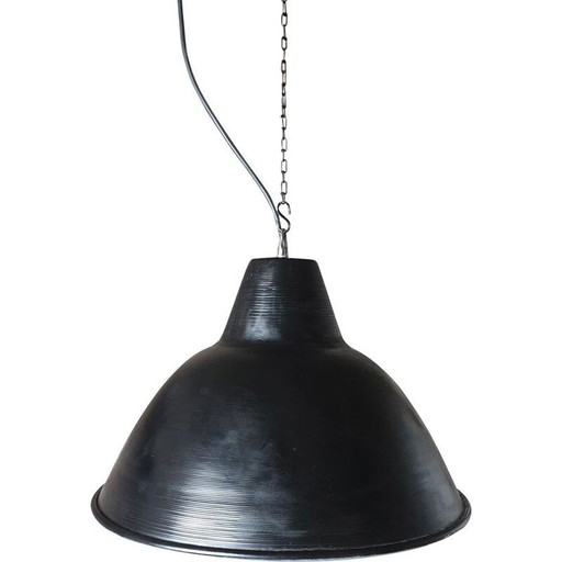 Loft Pendant Lamp Vintage Industrial German Model EHS2C, 1950s