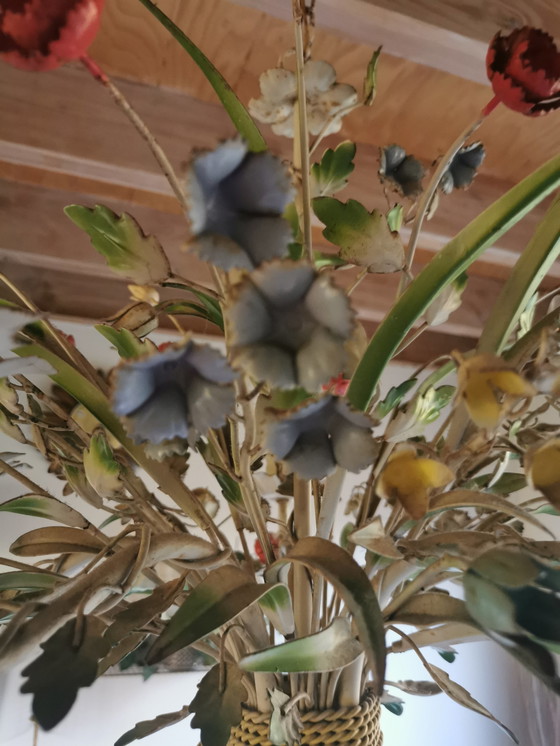 Image 1 of Chandelier In The Shape Of A Flower Bouquet