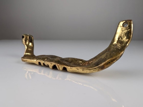 Image 1 of Brutalist Style Bronze Sculptural Handle, 1970S