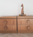 Vintage Nightstands Danish Design Set of 2
