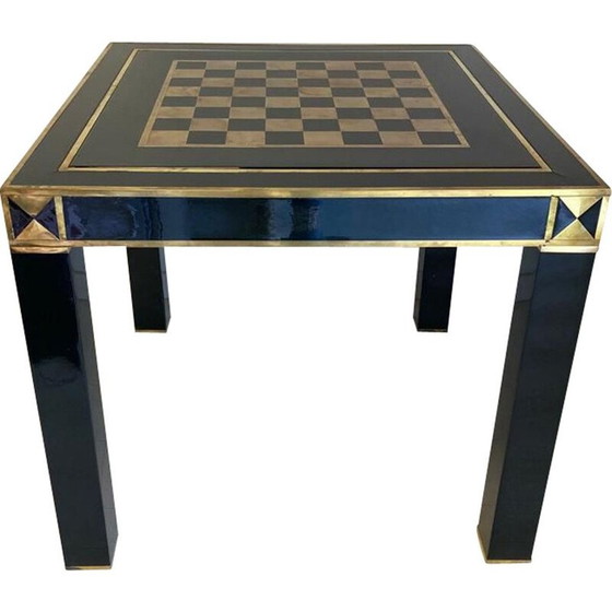 Image 1 of Vintage game table by Jean Claude Mahey, 1970