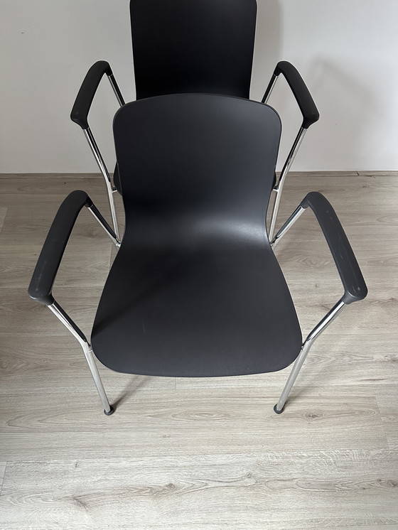 Image 1 of 4X Vitra Hall Design Chairs