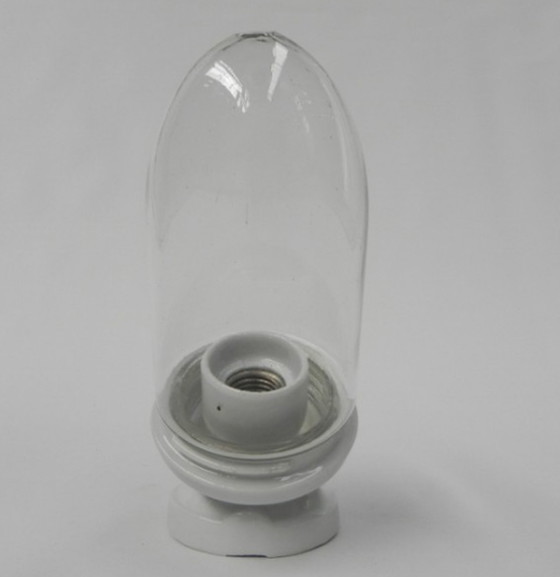 Image 1 of Porcelain wall lamp with glass shade, ridem