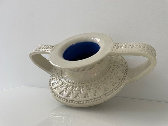 Image 1 of Vaso a calice vintage Bruno Hugo (Hugo R. San Marino) 