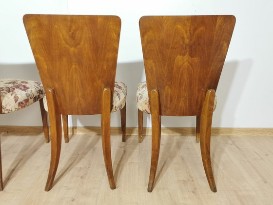 Image 1 of Art Deco Dining Chairs By Jindrich Halabala