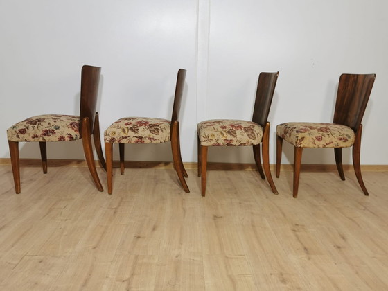 Image 1 of Art Deco Dining Chairs By Jindrich Halabala