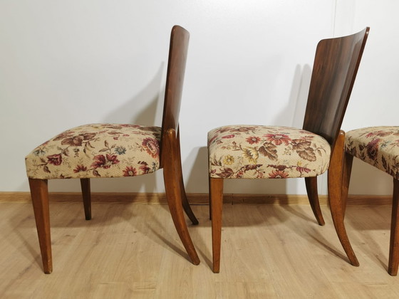 Image 1 of Art Deco Dining Chairs By Jindrich Halabala