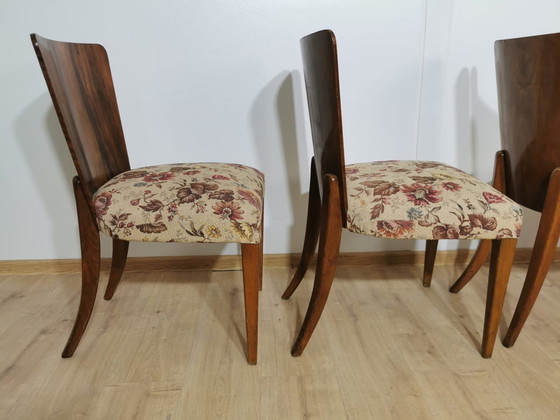 Image 1 of Art Deco Dining Chairs By Jindrich Halabala