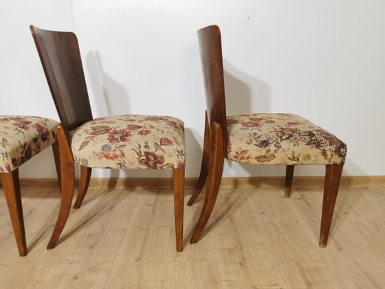 Image 1 of Art Deco Dining Chairs By Jindrich Halabala