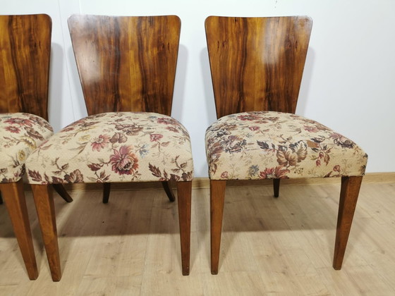 Image 1 of Art Deco Dining Chairs By Jindrich Halabala