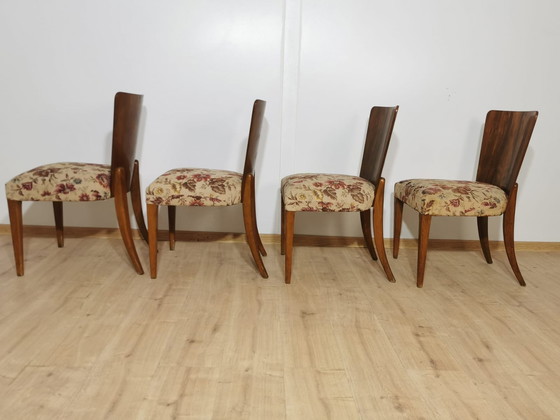 Image 1 of Art Deco Dining Chairs By Jindrich Halabala