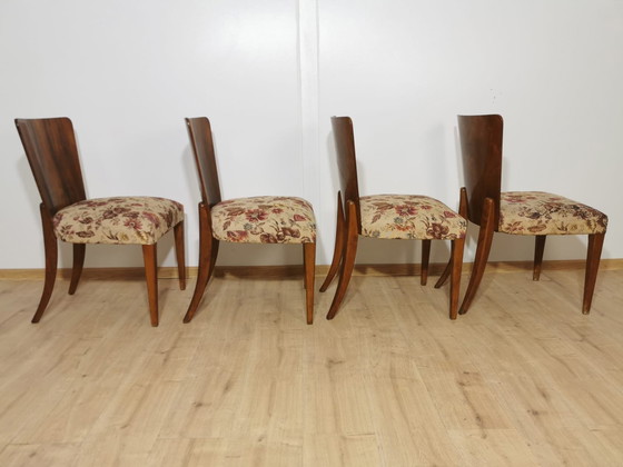 Image 1 of Art Deco Dining Chairs By Jindrich Halabala