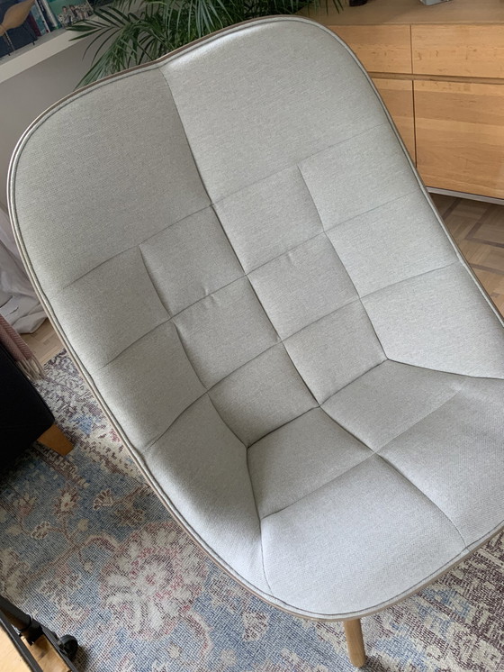 Image 1 of Hay Uchiwa Armchair Textile Leather Version