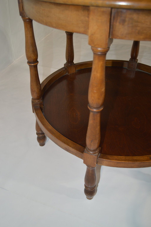 Round Wooden Table