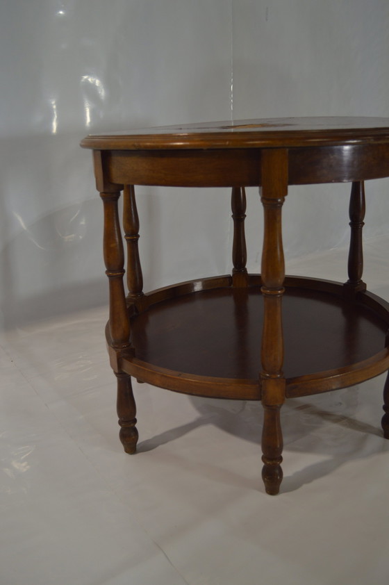 Image 1 of Round Wooden Table