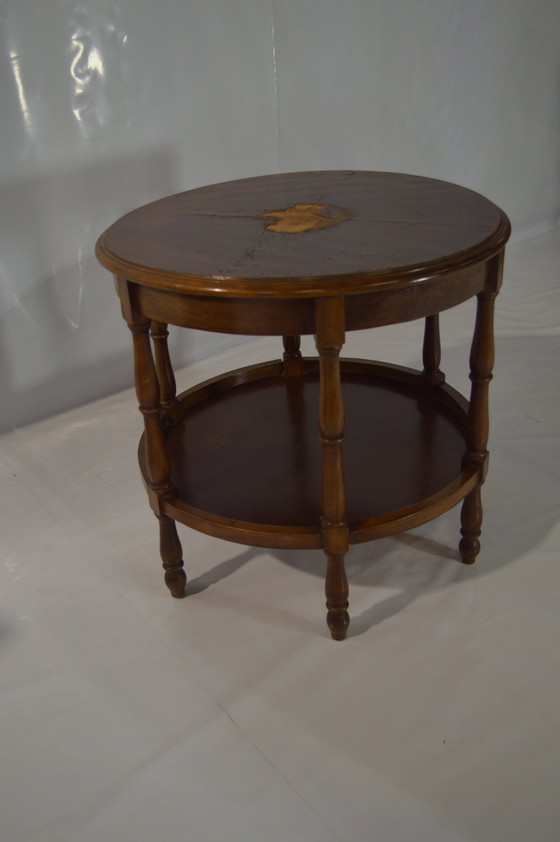 Image 1 of Round Wooden Table