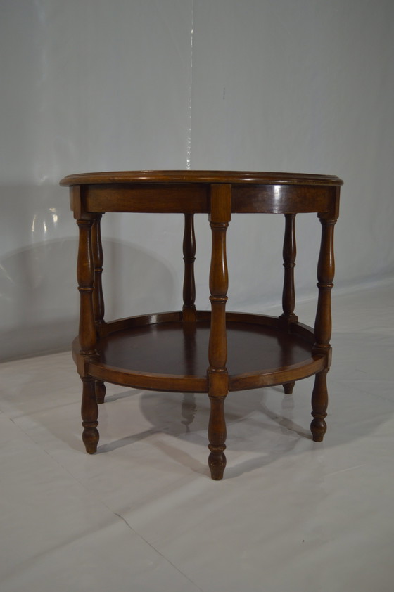 Image 1 of Round Wooden Table