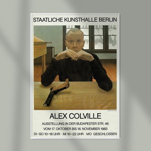 Colville, Alex - Exhibition poster, 1983