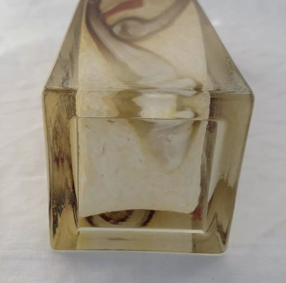 Image 1 of Square Glass Vase