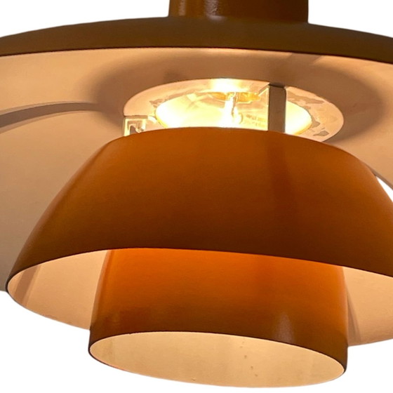 Image 1 of Poul Henningsen - Louis Poulsen - Ph 4/3 - Hanging Pendant Lamp - Orange