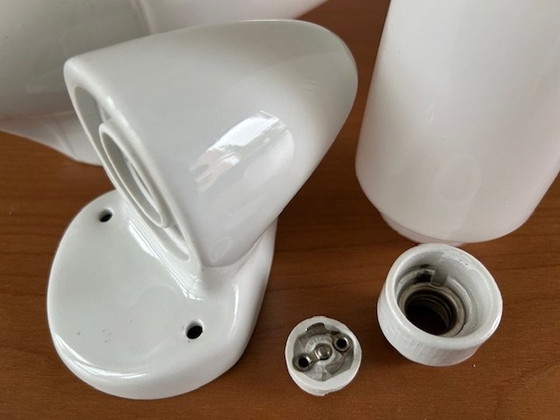 Image 1 of Set di lampade da parete vintage di Wilhelm Wagenfeld