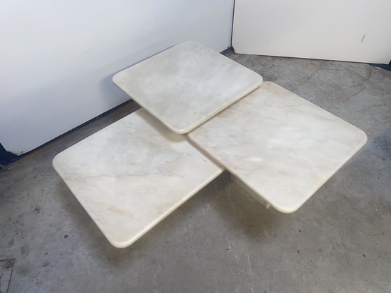 Image 1 of Set 3 Tables Natural Stone