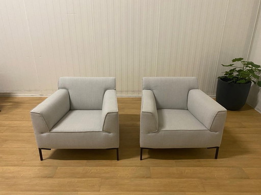 2x Design On Stock Bloq Armchairs