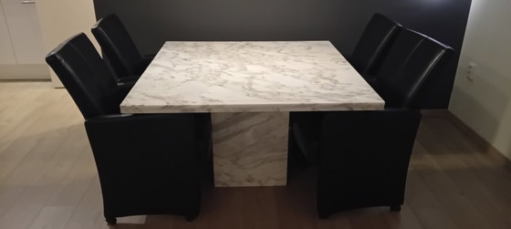 Image 1 of Marble Dining Table