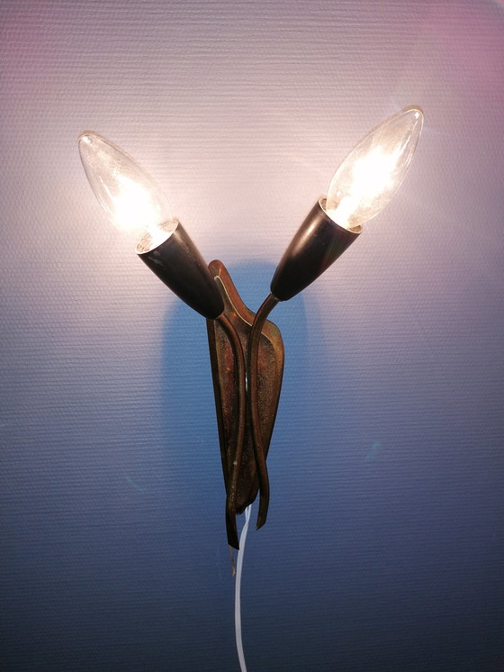 Image 1 of 2x Vintage wall lamps
