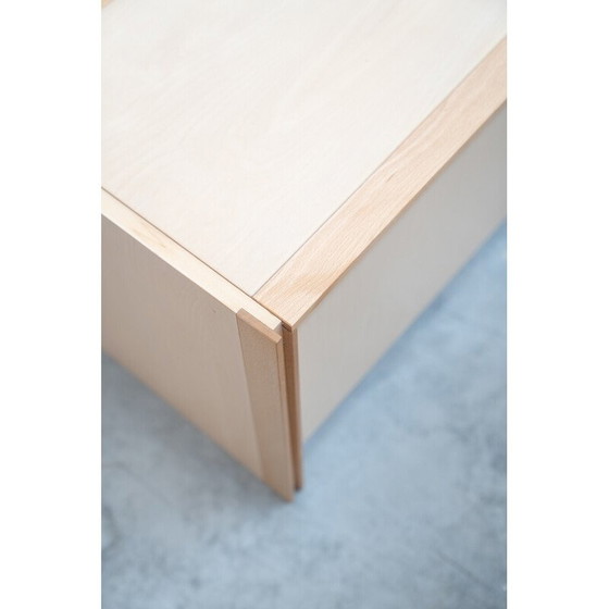 Image 1 of Vintage beech wood bookcase, Italy 1990