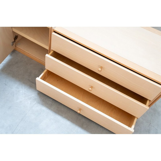 Image 1 of Vintage beech wood bookcase, Italy 1990