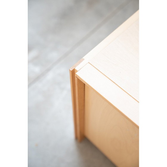 Image 1 of Vintage beech wood bookcase, Italy 1990