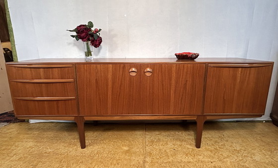 Image 1 of Mid-Century Retro Vintage Teak Sideboard By Mcintosh Torpedo 1960S 