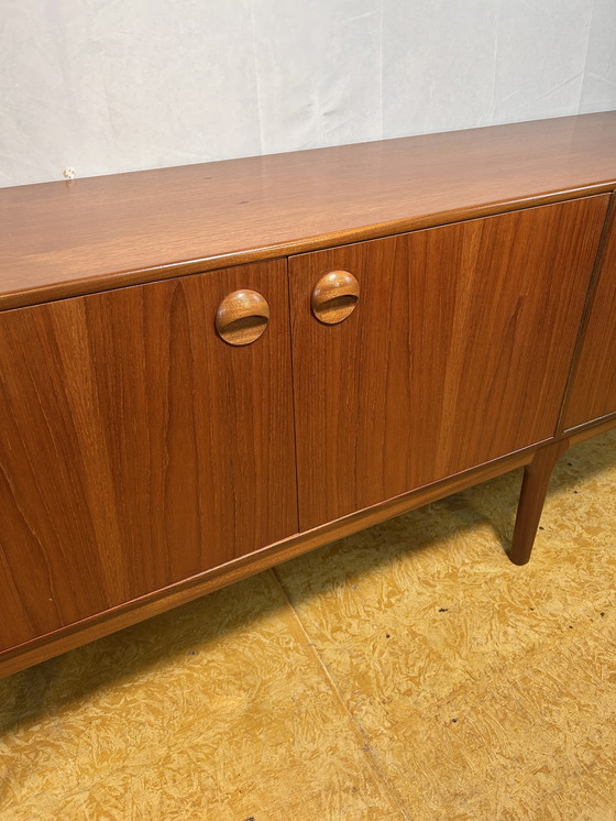 Image 1 of Mid-Century Retro Vintage Teak Sideboard By Mcintosh Torpedo 1960S 