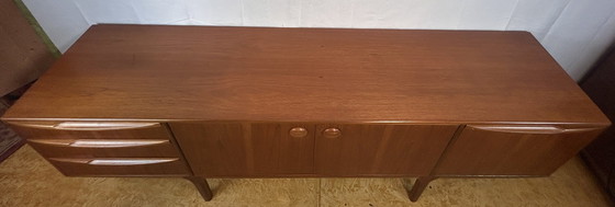 Image 1 of Mid-Century Retro Vintage Teak Sideboard By Mcintosh Torpedo 1960S 