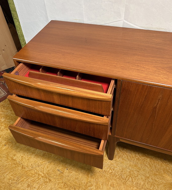 Image 1 of Mid-Century Retro Vintage Teak Sideboard By Mcintosh Torpedo 1960S 